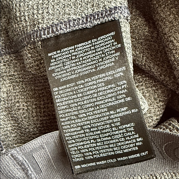 The North Face 5T Gray Kids Waffle Base Layer Set - Picture 10 of 10